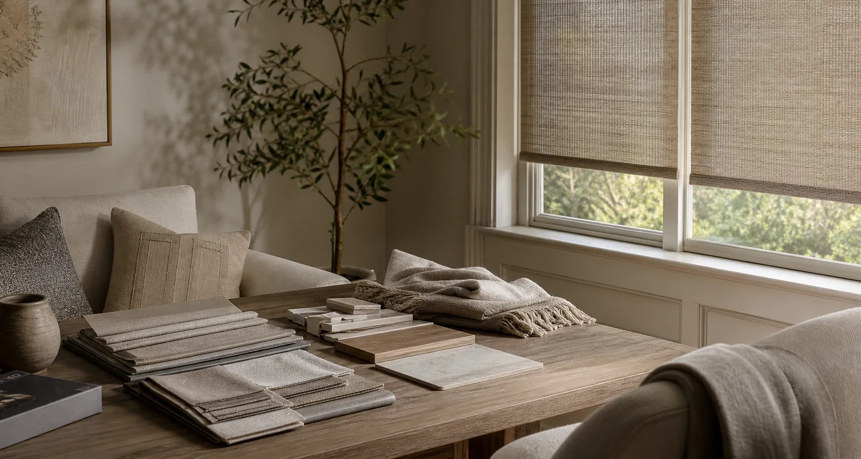 Bellora window covering material and design inspiration