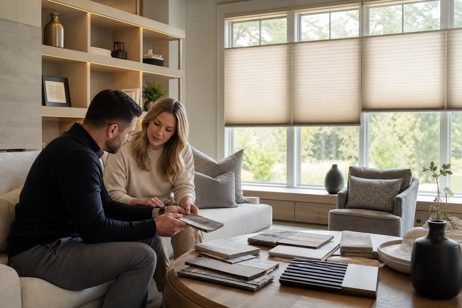 Bellora consultation for custom window covering quote planning